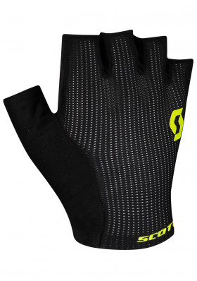 Cyklistické rukavice Scott Glove Essential Gel SF Blck/Sul Yel